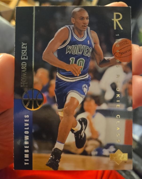 1994-95 Upper Deck #223 Howard Eisley — front