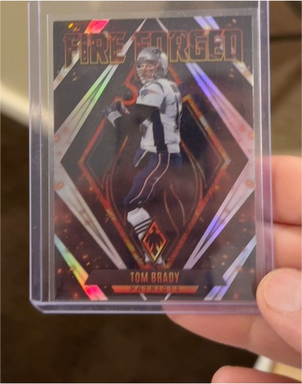 2022 Panini Phoenix #FF-1 Tom Brady Fire Forged — front