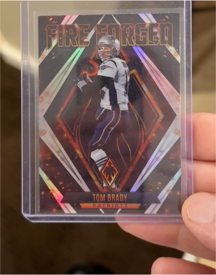 2022 Panini Phoenix #FF-1 Tom Brady Fire Forged — front