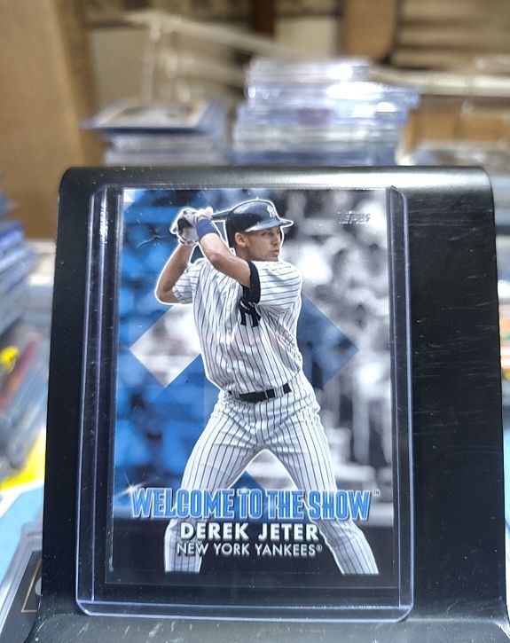2022 Topps Series 1 #WTTS-49 Derek Jeter Welcome to the Show — front