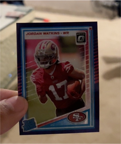 2025 Panini Donruss Optic #289 Jordan Watkins — front