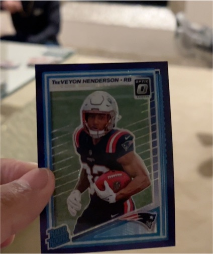 2025 Panini Donruss Optic #248 TreVeyon Henderson — front