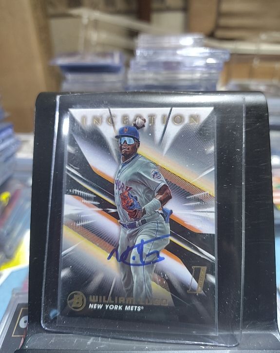 2023 Bowman Inception Autographs #BPA-WL William Lugo — front