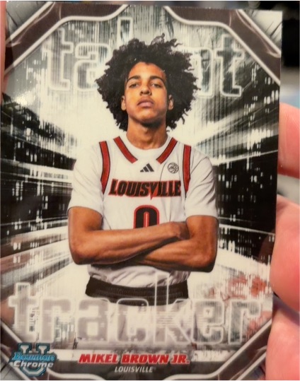 2025-26 Bowman Chrome #TT-11 Mikel Brown Jr. — front