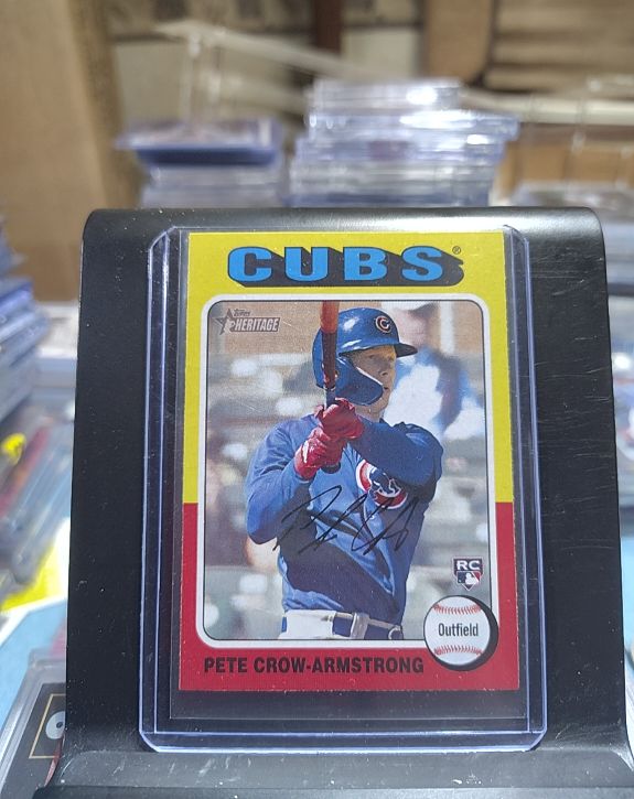 2024 Topps Heritage #177 Pete Crow-Armstrong — front