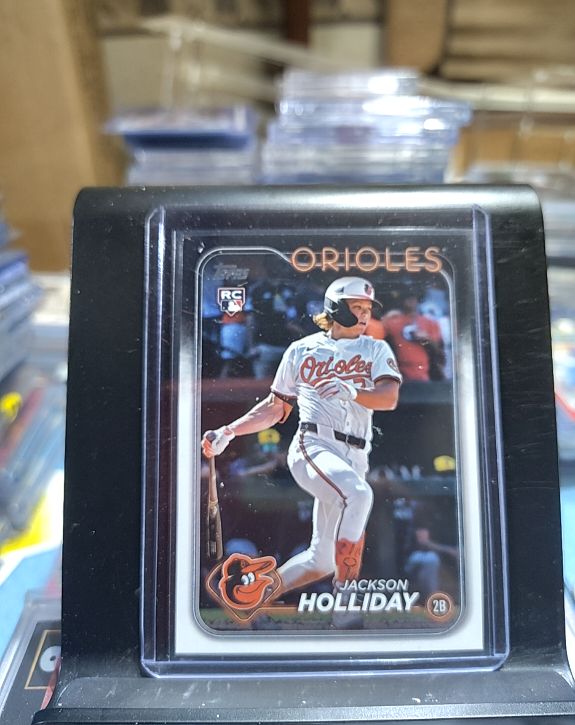 2024 Topps Holiday #H50 Jackson Holliday — front