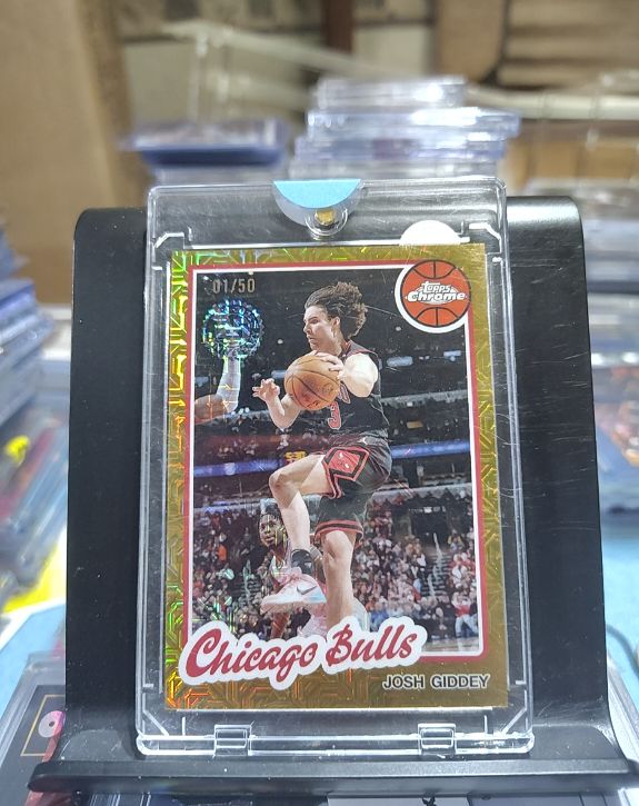 2025-26 Topps Chrome 1980-81 Mojo #TC-CB Josh Giddey — front