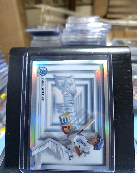 2022 Bowman Chrome #B3D-14 Bobby Witt Jr. — front