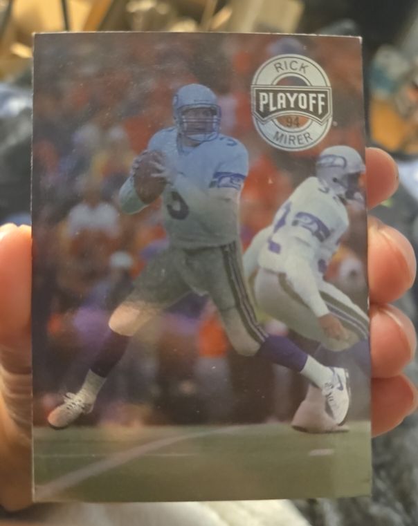 1994 Playoff #NNO Rick Mirer — front