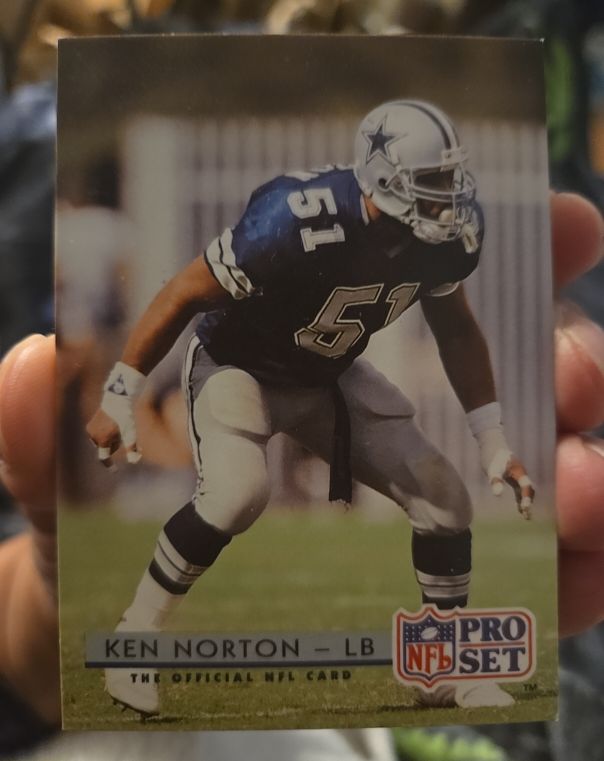 1992 Pro Set #148 Ken Norton — front