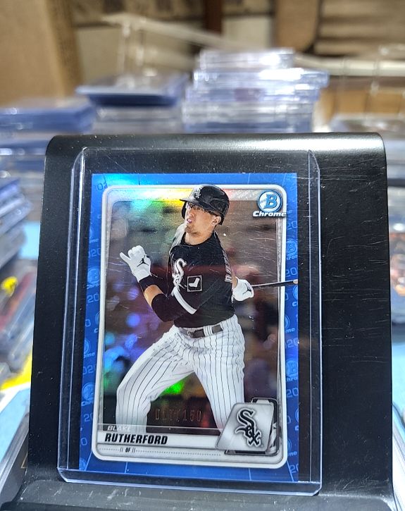 2020 Bowman Chrome Prospects #BCP-211 Blake Rutherford — front