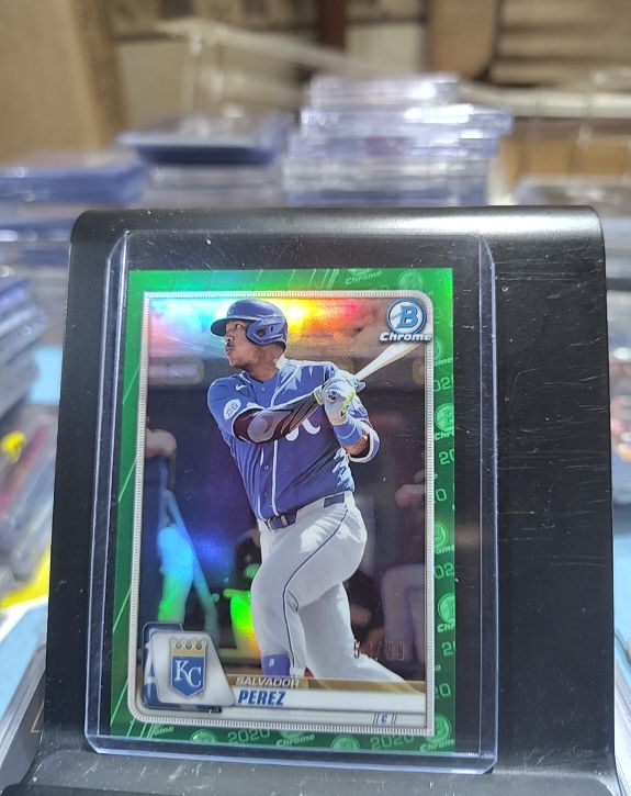 2020 Bowman Chrome #59 Salvador Perez — front