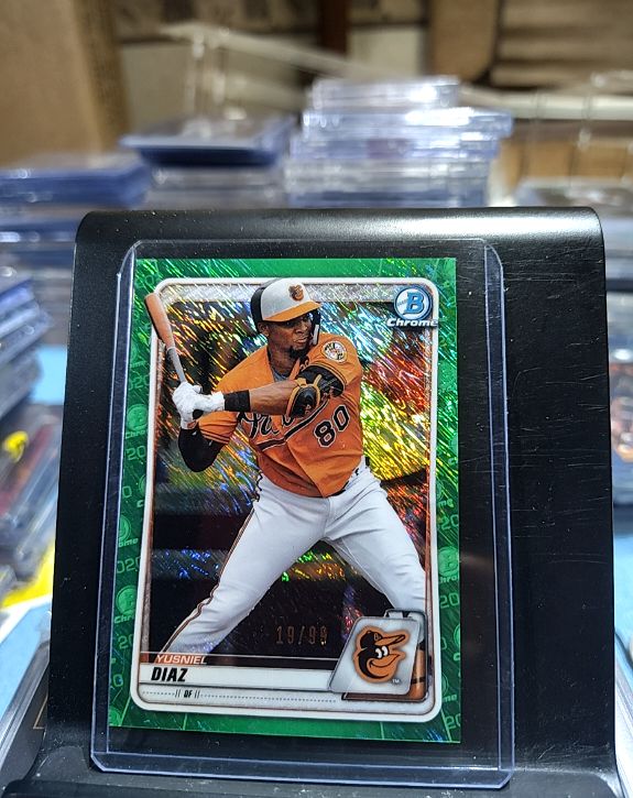 2020 Bowman Chrome Prospects #BCP-170 Yusniel Diaz — front