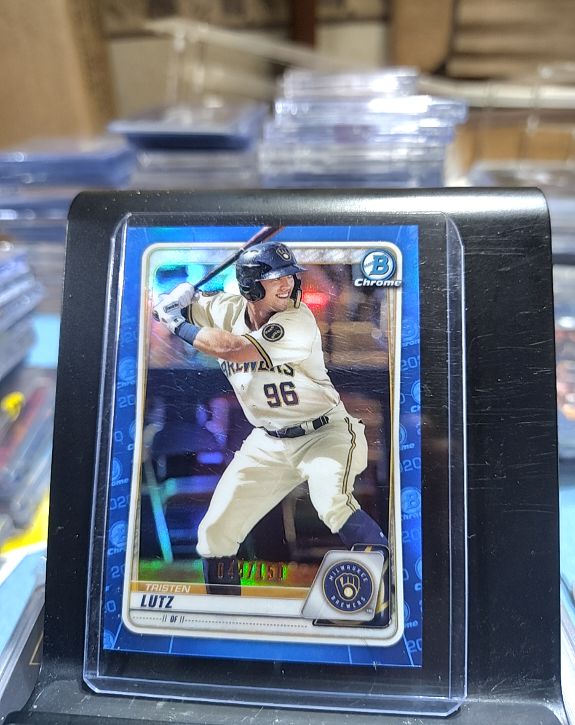 2020 Bowman Chrome Prospects #BCP-81 Tristen Lutz — front