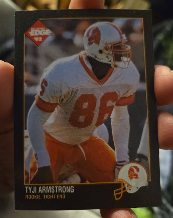 1992 Collector's Edge #220 Tyji Armstrong — front