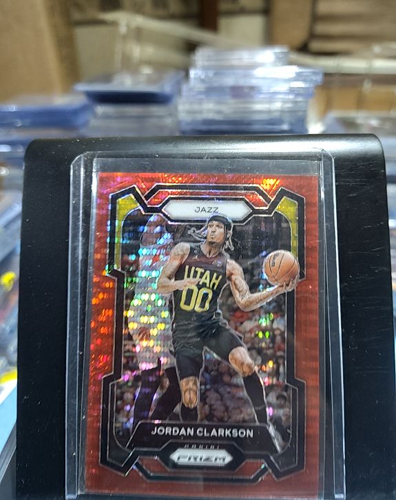 2023-24 Panini Prizm #65 Jordan Clarkson — front