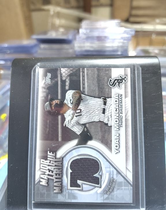 2021 Topps Major League Material #MLM-YM Yoan Moncada — front