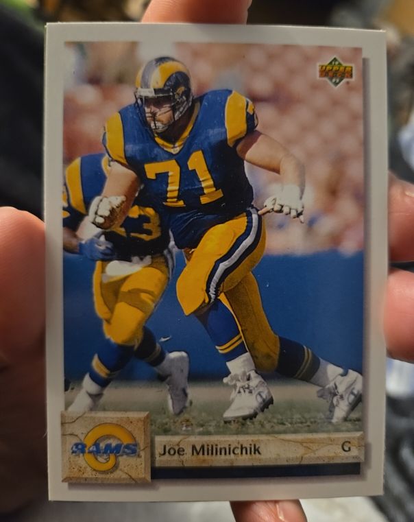 1992 Upper Deck #583 Joe Milinichik — front