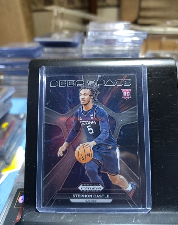 2024 Panini Prizm Draft Picks Deep Space #15 Stephon Castle — front
