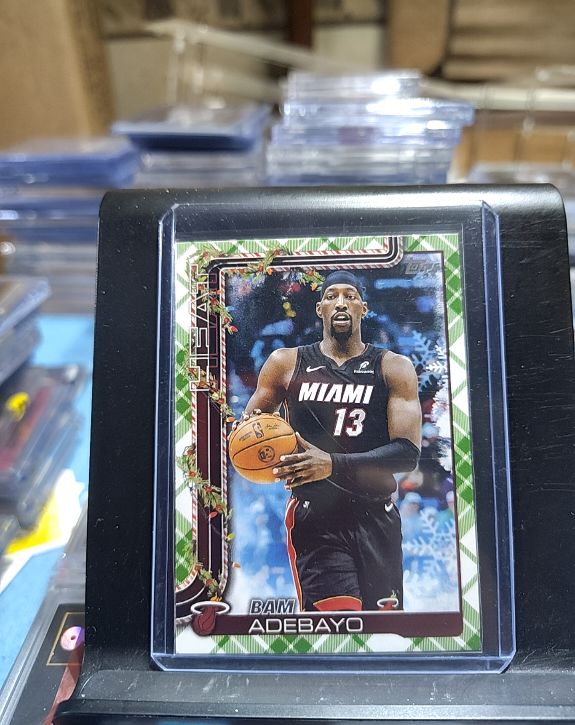 2025-26 Topps Holiday #H60 Bam Adebayo — front