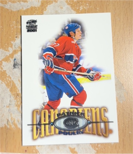 2000-01 Pacific Paramount #128 Patrick Poulin — front