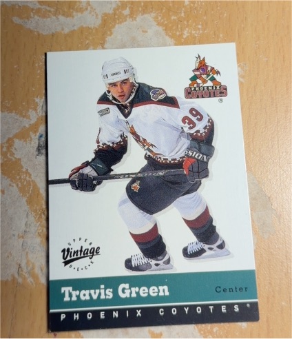 2000 Upper Deck Vintage #282 Travis Green — front