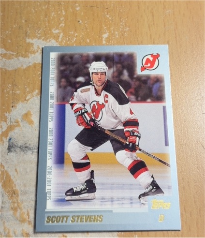 2000-01 Topps #28 Scott Stevens — front