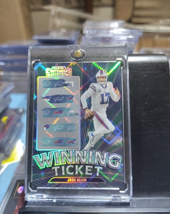 2023 Panini Contenders #11 Josh Allen Winning Ticket — front