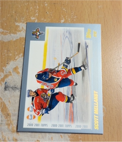 2000-01 Topps #216 Scott Mellanby — front