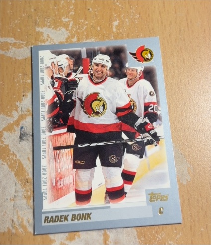 2000-01 Topps #PP4 Radek Bonk — front