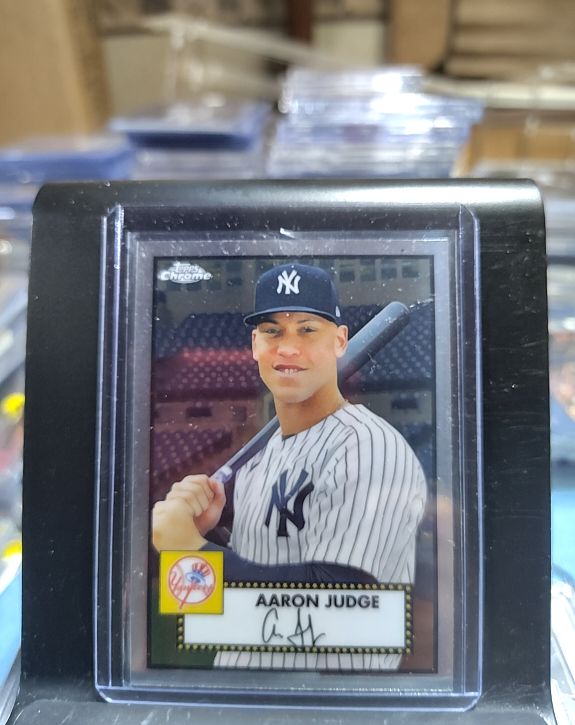 2021 Topps Chrome Platinum Anniversary #142 Aaron Judge — front