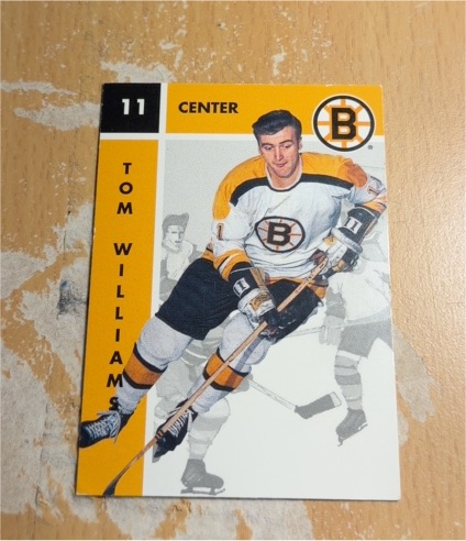 1995-96 Parkhurst 1966-67 #11 Tom Williams Boston Bruins — front