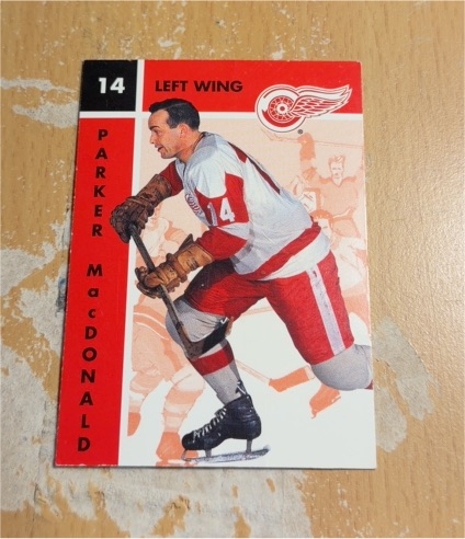 1995 Parkhurst #14 Parker MacDonald — front