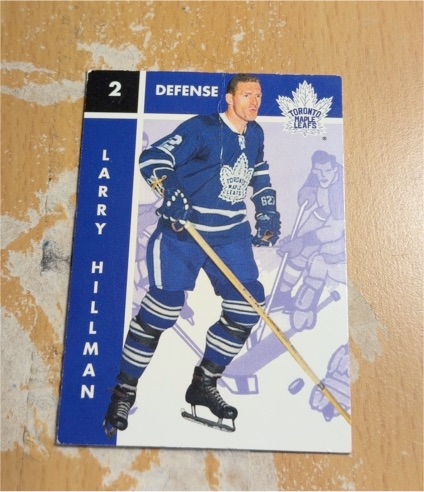 1995-96 Parkhurst 1966-67 #104 Larry Hillman — front