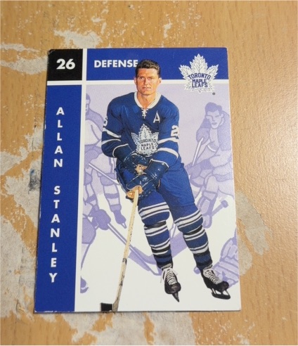 1995-96 Parkhurst 1966-67 #110 Allan Stanley — front