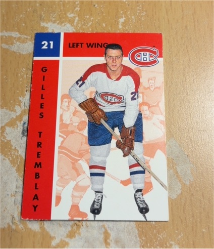 1995-96 Parkhurst 1966-67 #71 Gilles Tremblay — front