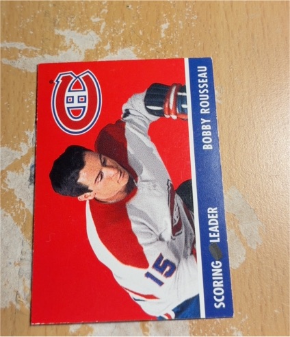 1995-96 Parkhurst 1966-67 #143 Bobby Rousseau — front