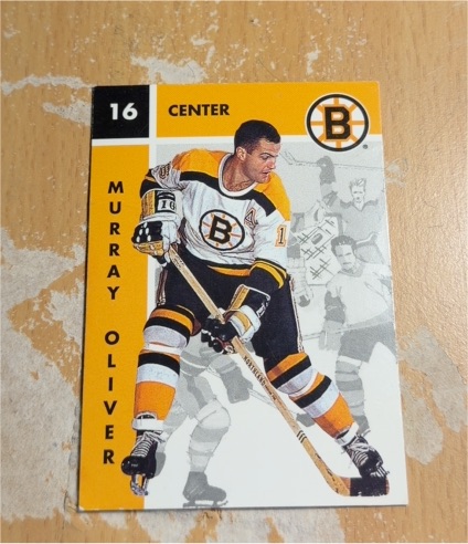 1995-96 Parkhurst 1966-67 #9 Murray Oliver — front