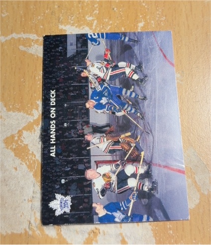 1995-96 Parkhurst 1966-67 #139 All Hands On Deck Toronto Maple Leafs — front