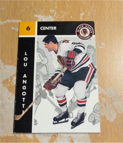 1995-96 Parkhurst 1966-67 #28 Lou Angotti — front