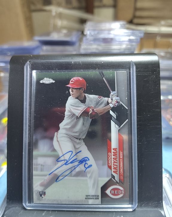 2020 Topps Chrome #RA-SA Shogo Akiyama — front