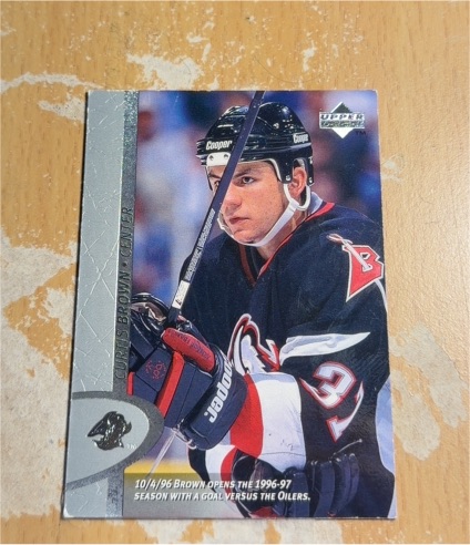 1996-97 Upper Deck #226 Curtis Brown — front