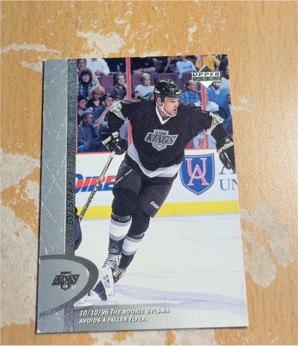 1996-97 Upper Deck #276 Dan Bylsma — front