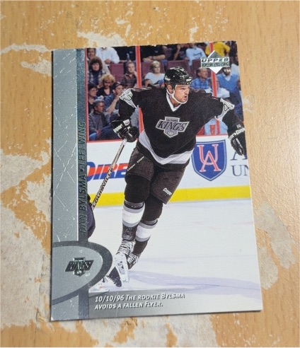 1996-97 Upper Deck #276 Dan Bylsma — front