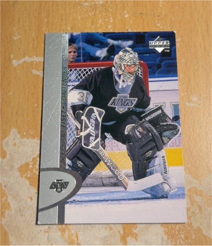 1994-95 Upper Deck #1 Kelly Hrudey — front