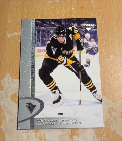 1996-97 Upper Deck #321 Mario Lemieux — front