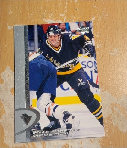 1996-97 Upper Deck #319 Kevin Hatcher — front
