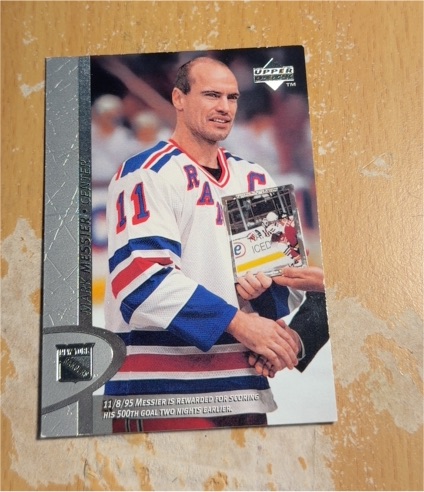 1996-97 Upper Deck #299 Mark Messier — front