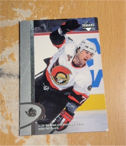 1996-97 Upper Deck #301 Radek Bonk — front
