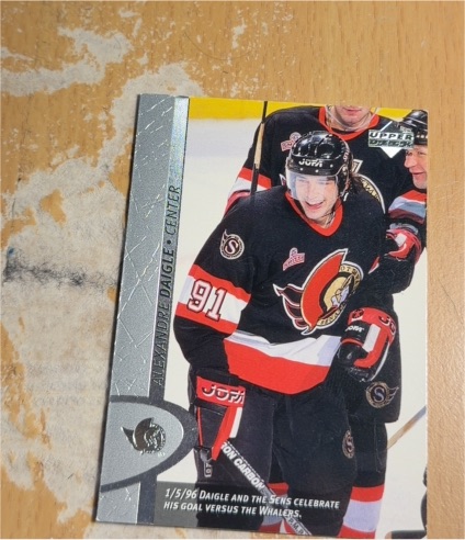 1996-97 Upper Deck #302 Alexandre Daigle — front